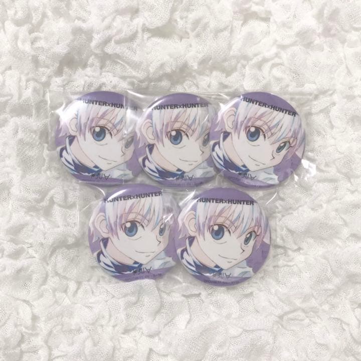 HUNTER×HUNTER アニアート 缶バッジ キルア