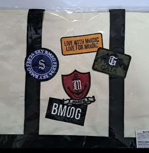 【新品•未開封】BMSG FES'24 ワッペントートバッグ