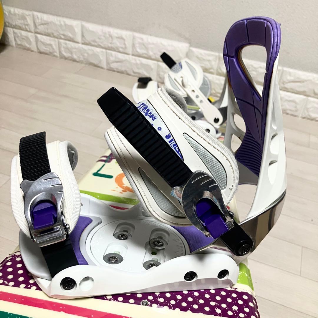 ケース付/TWO-b-ONE PAINTツゥービーワン スノーボードセット140