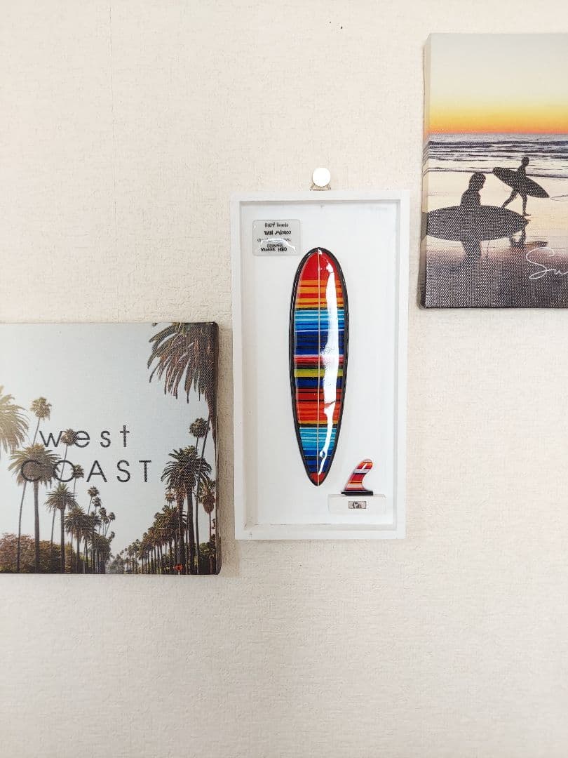 ミニチュアサーフボード　壁掛け ビラボン好き
