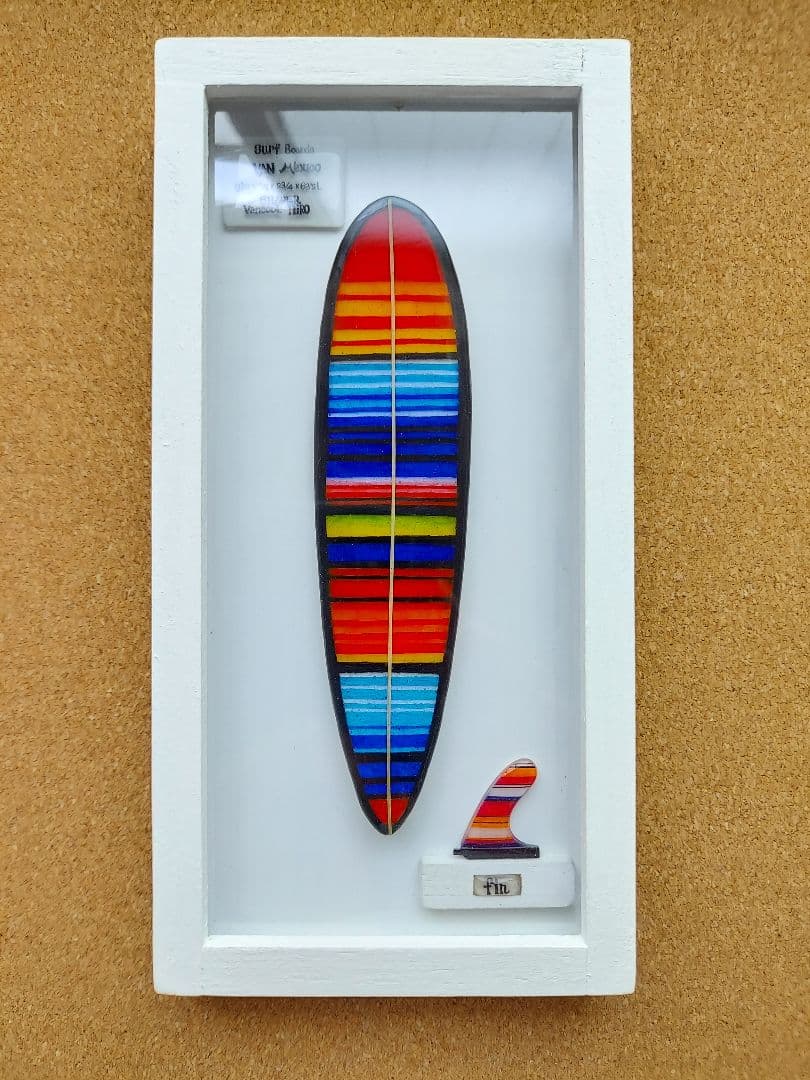 ミニチュアサーフボード　壁掛け ビラボン好き