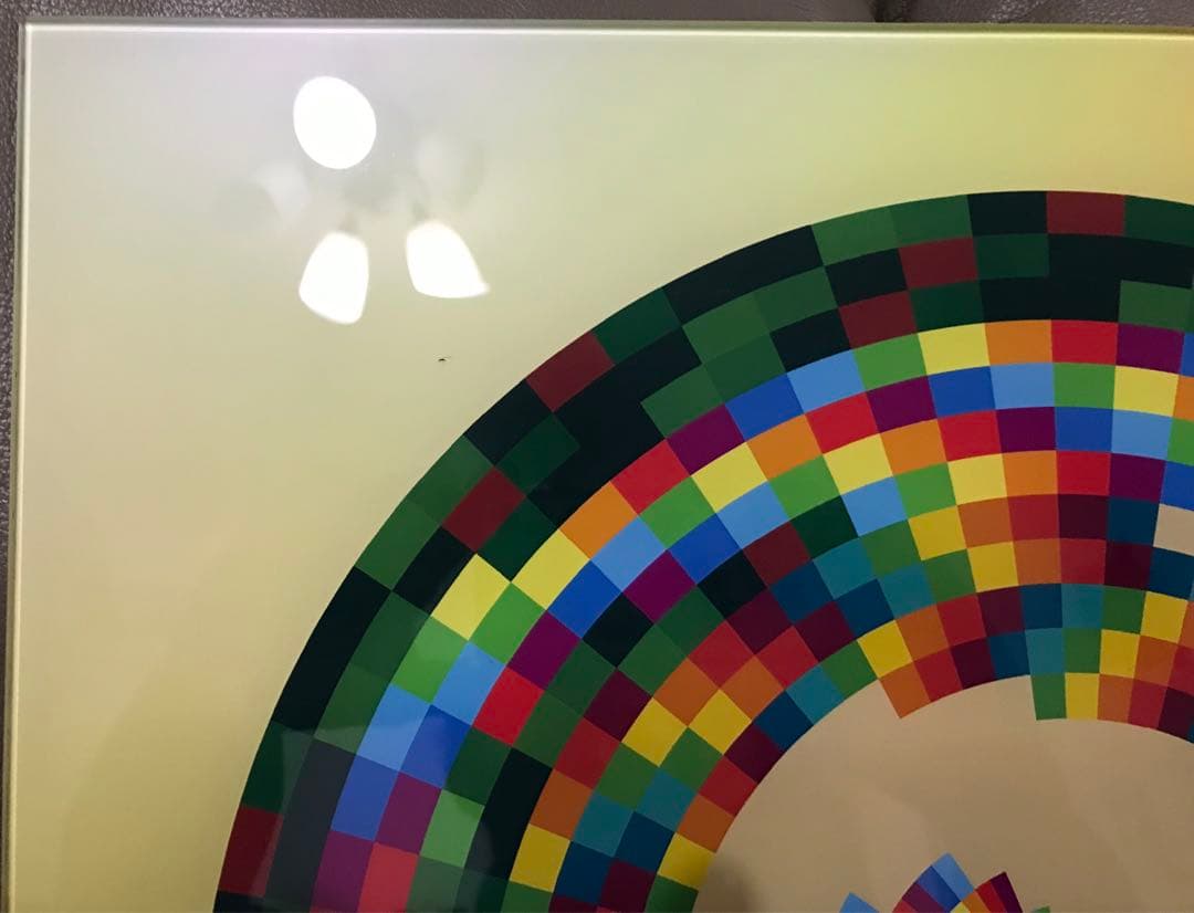 【終売・美品】クスリエ　ガラスパネル　ゴールデンドラゴン　丸山修寛先生