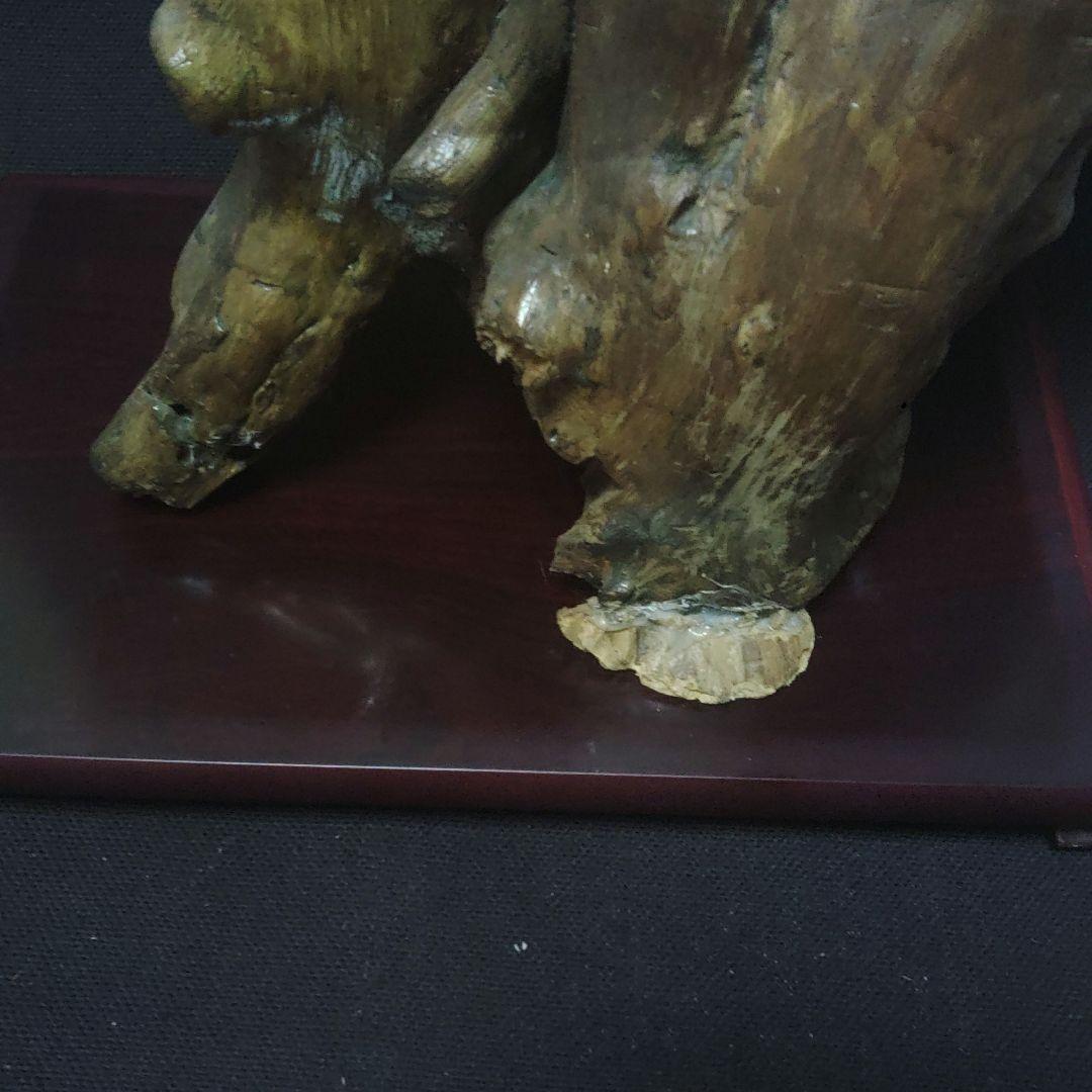 天然木　オブジェ　流木アート　大型　飾り台　置物　花台　店舗　高さ約79cm