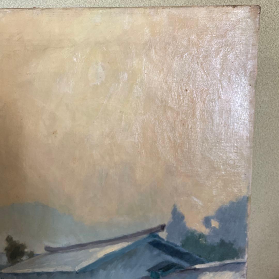 菅野矢一　画　「朝」