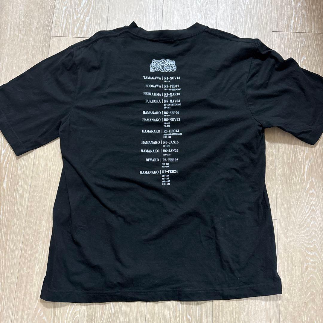 イコラブボートレース部　黒Tシャツ