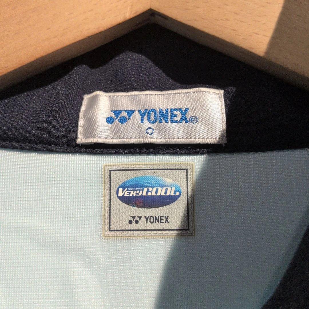 YONEX バドミントン日本代表　ウォームアップウェア　サックスホワイト