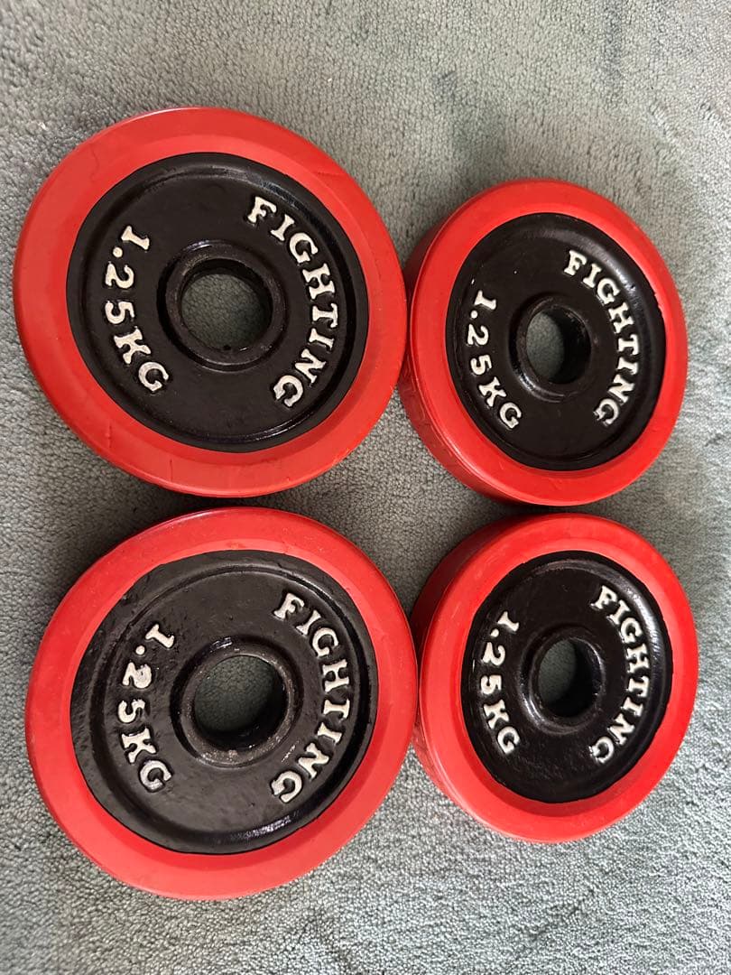 ファイテングロード　ダンベルプレートセット 計35k