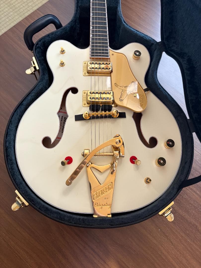 ギター gretsch white falcon g6136t-62-ltd