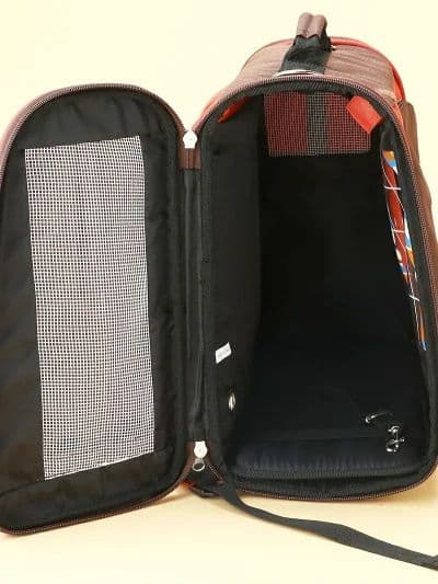 【ブルー】go slow caravan レトロ テント ペットキャリーリュック