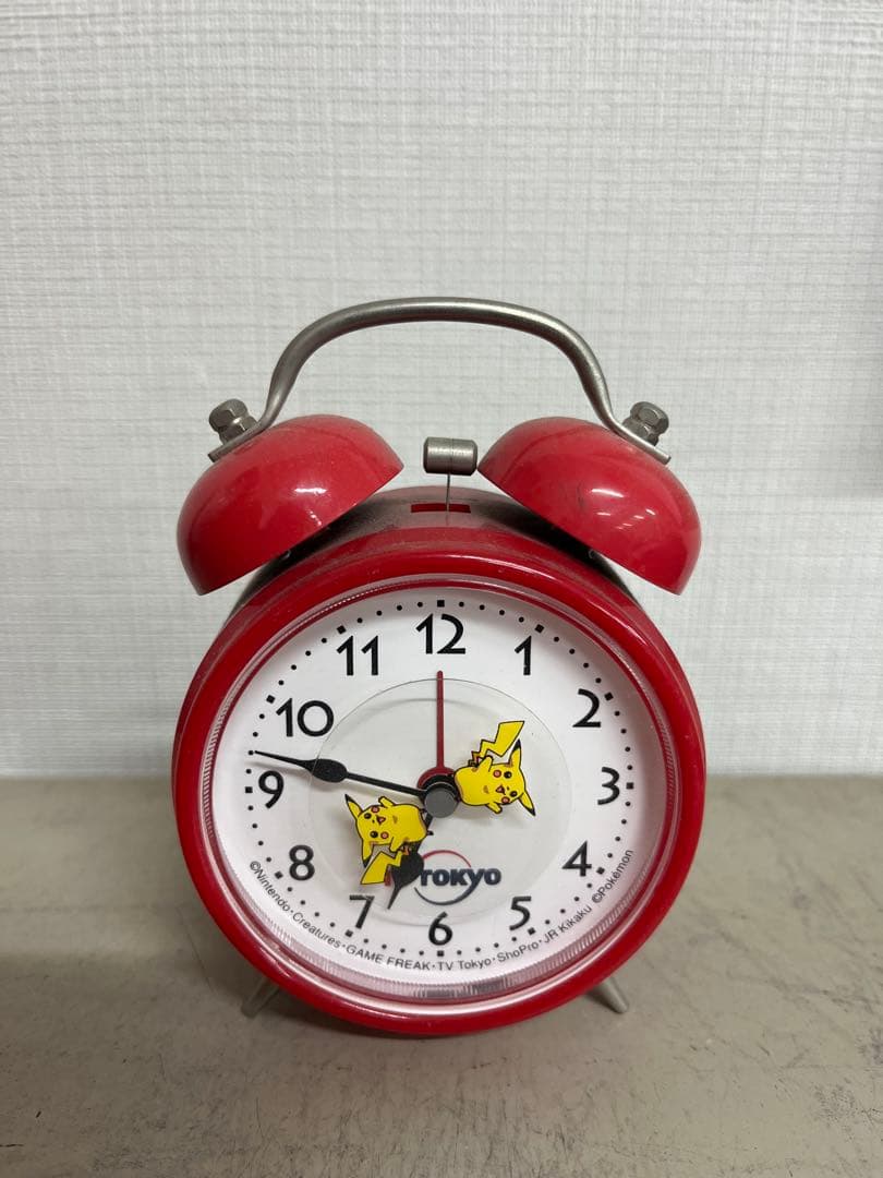 ピカチュウ　目覚まし時計