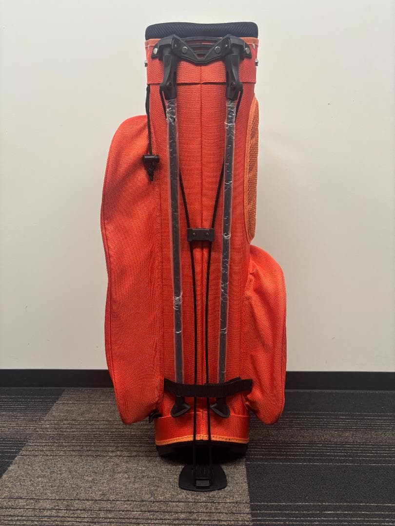 OUTDOOR PRODUCTS スタンド式キャディバッグ オレンジ