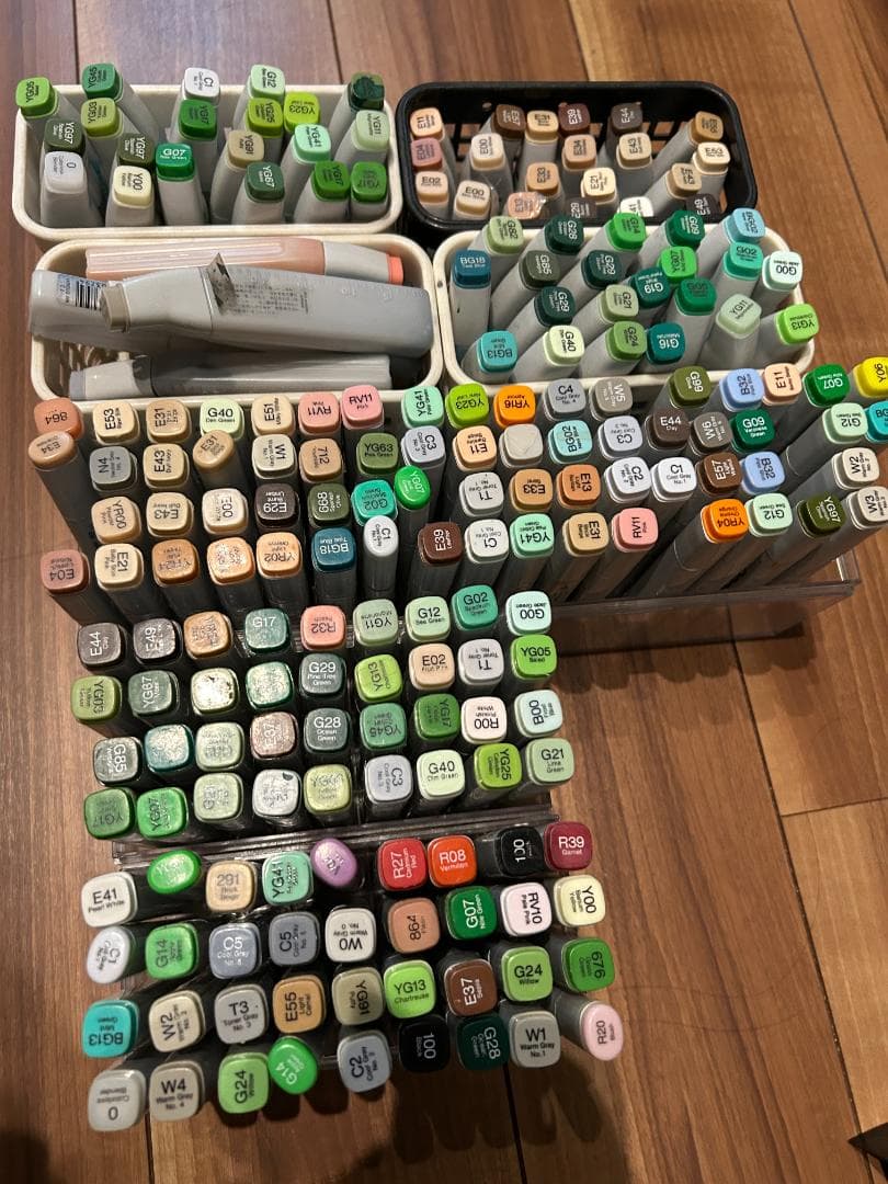 コピック 大量　200本以上　補充インクあり