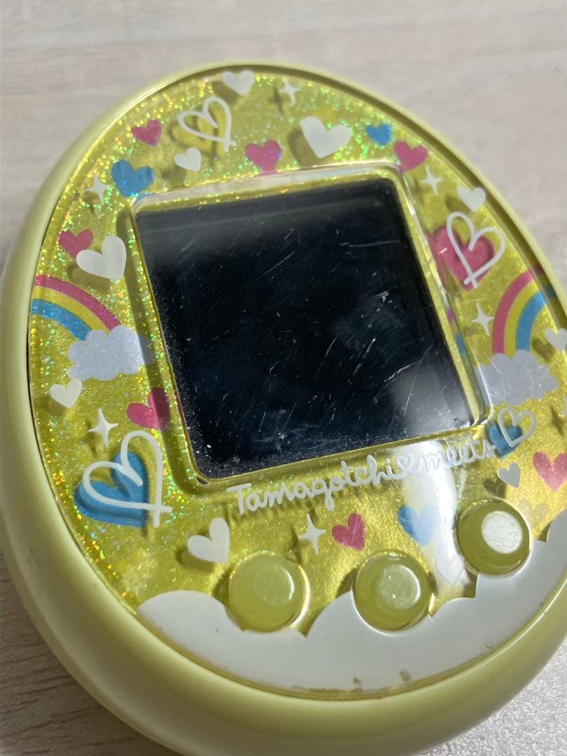 【動作確認済】たまごっち みーつ メルヘンみーつ ver.イエロー 本体