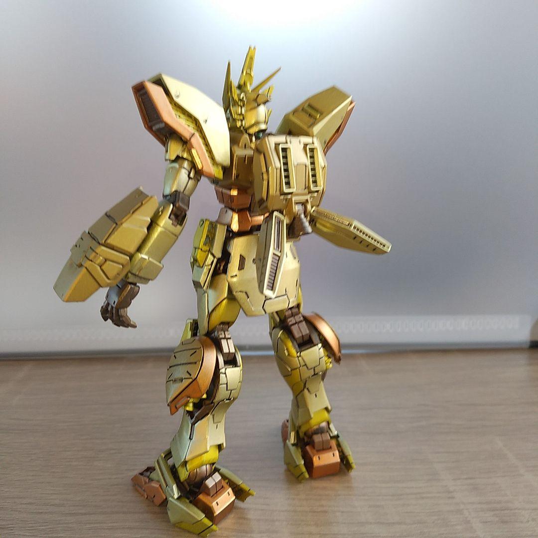 RG シャイニングガンダムゴールドカラー 全塗装完成