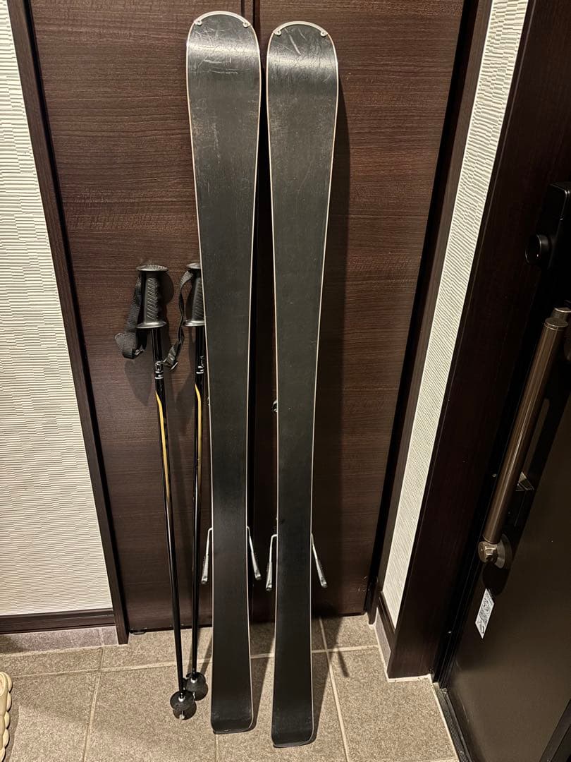 【elan】【EXPLORE 6 】スキー板152cmポール110㎝【送料込み】