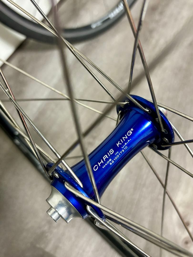 CHRIS KING R45 × DT SWISS: リムブレーキホイール