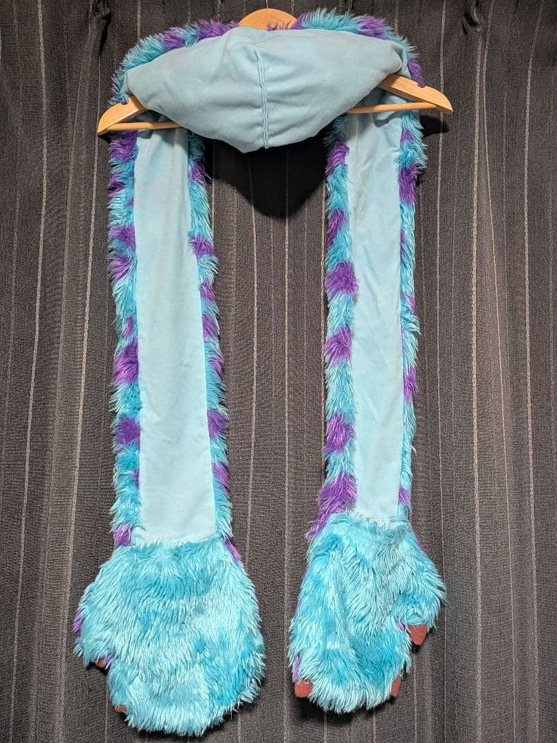 ディズニー　ファンキャップ　サリー　マフラーキャップ