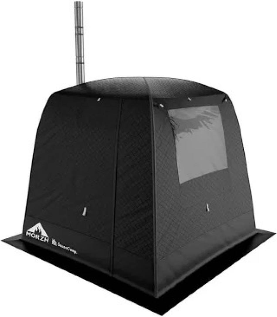 ３層式テントサウナ MORZH（モルジュ 2窓モデル）迷彩柄