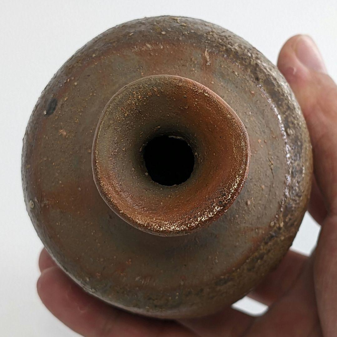 金重愫 備前焼 徳利 共箱 円山窯 酒器 とっくり 食器 工芸品 日本酒 緋襷