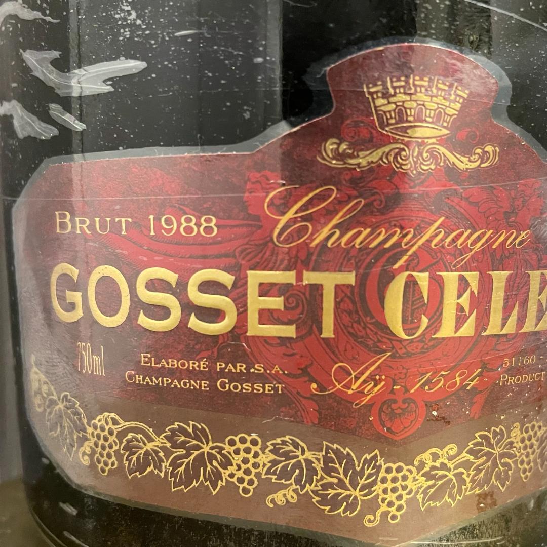 【希少ファーストリリースボトル】ゴッセ　セレブリス　1988