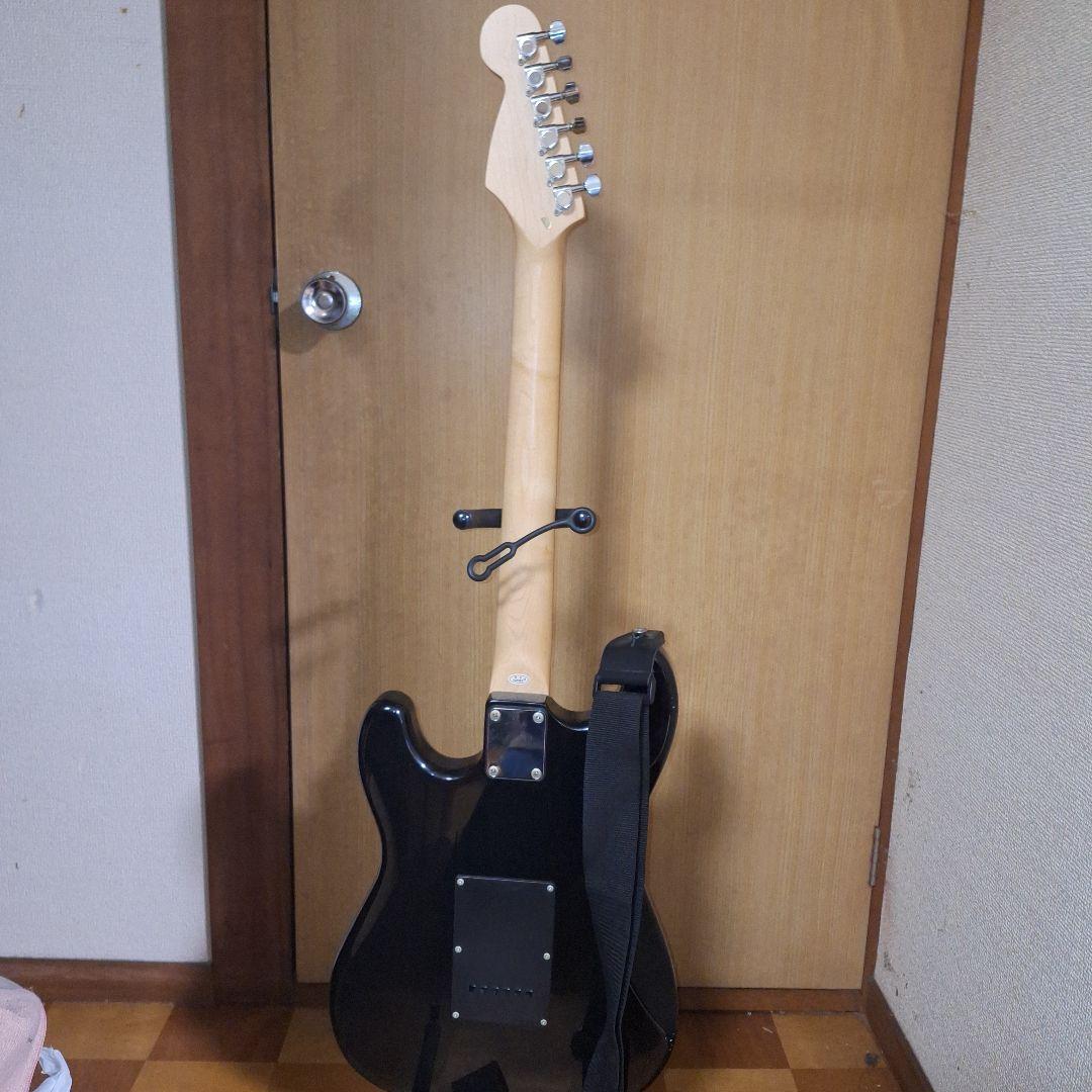 美品 SELDER 初心者向けエレキギター ストラトキャスター ブラック 黒