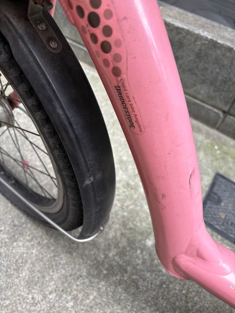 ス*コ様 子供乗せ自転車 ブリヂストン アンジェリーノ