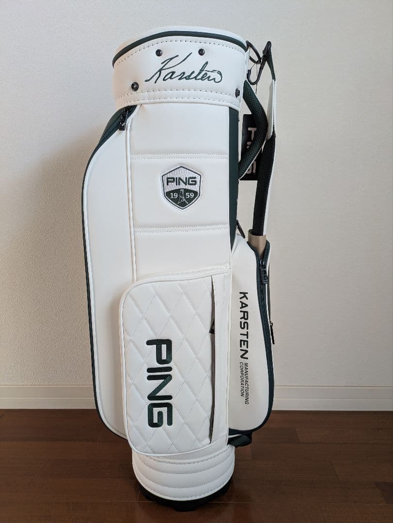 PING ピン 未使用 キャディバッグ ホワイト・グリーン