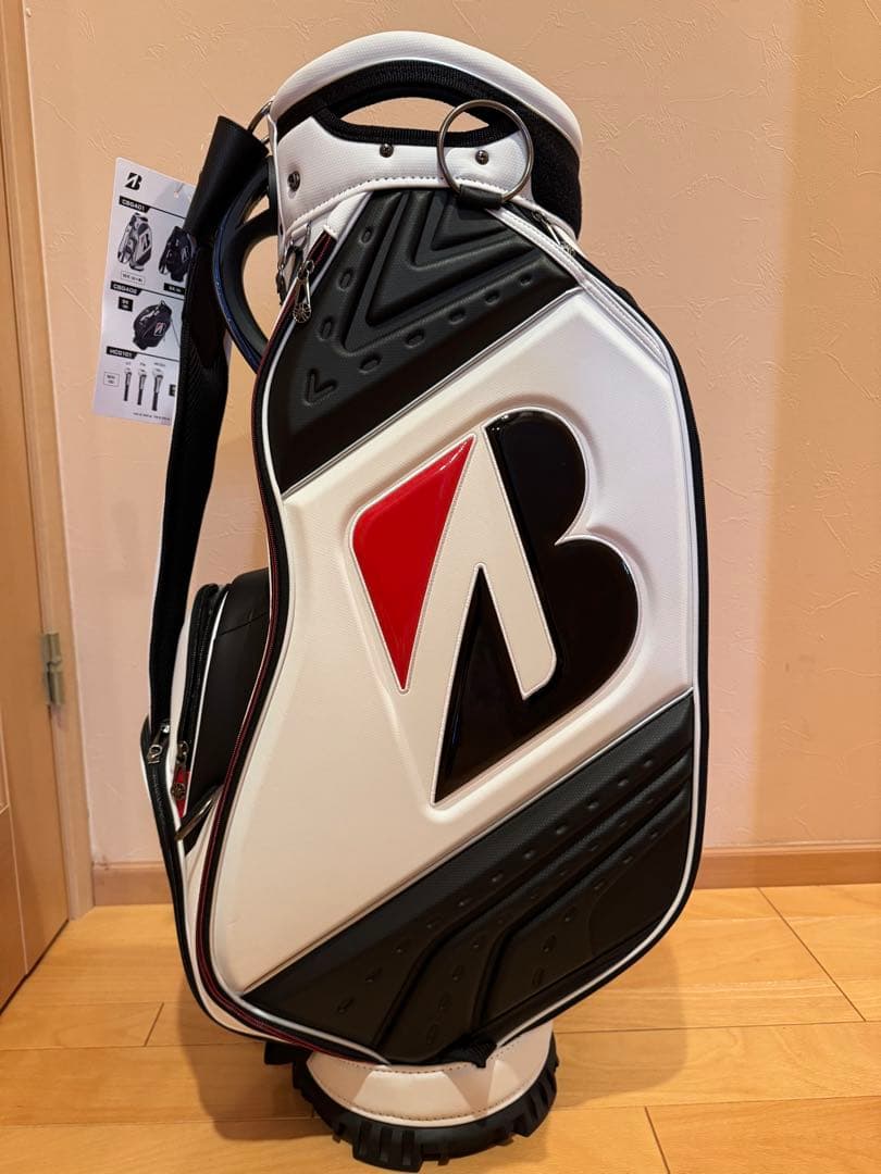 【★値下げ】BRIDGESTONE ツアーモデル キャディバッグ　CBG401