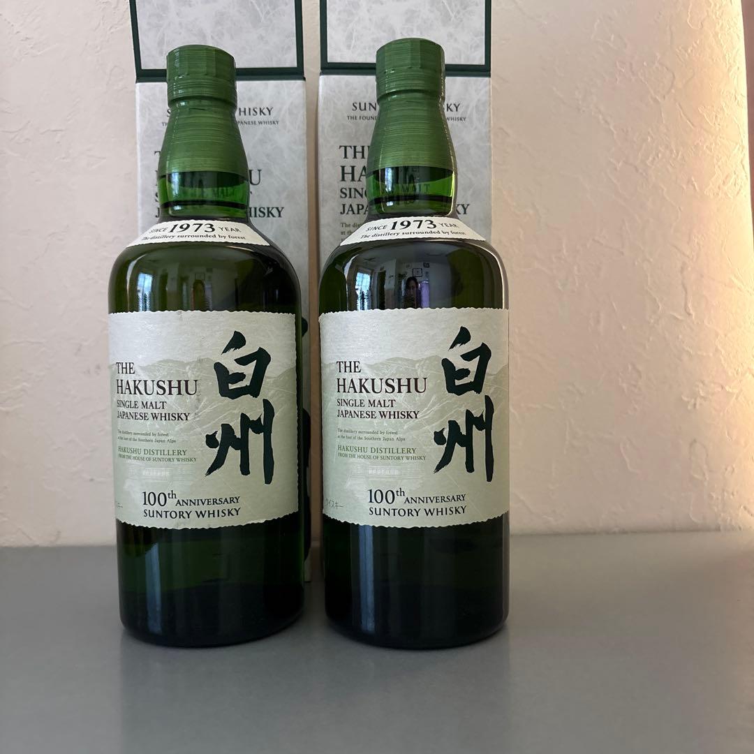 白州 シングルモルトウイスキー 700ml 100周年記念