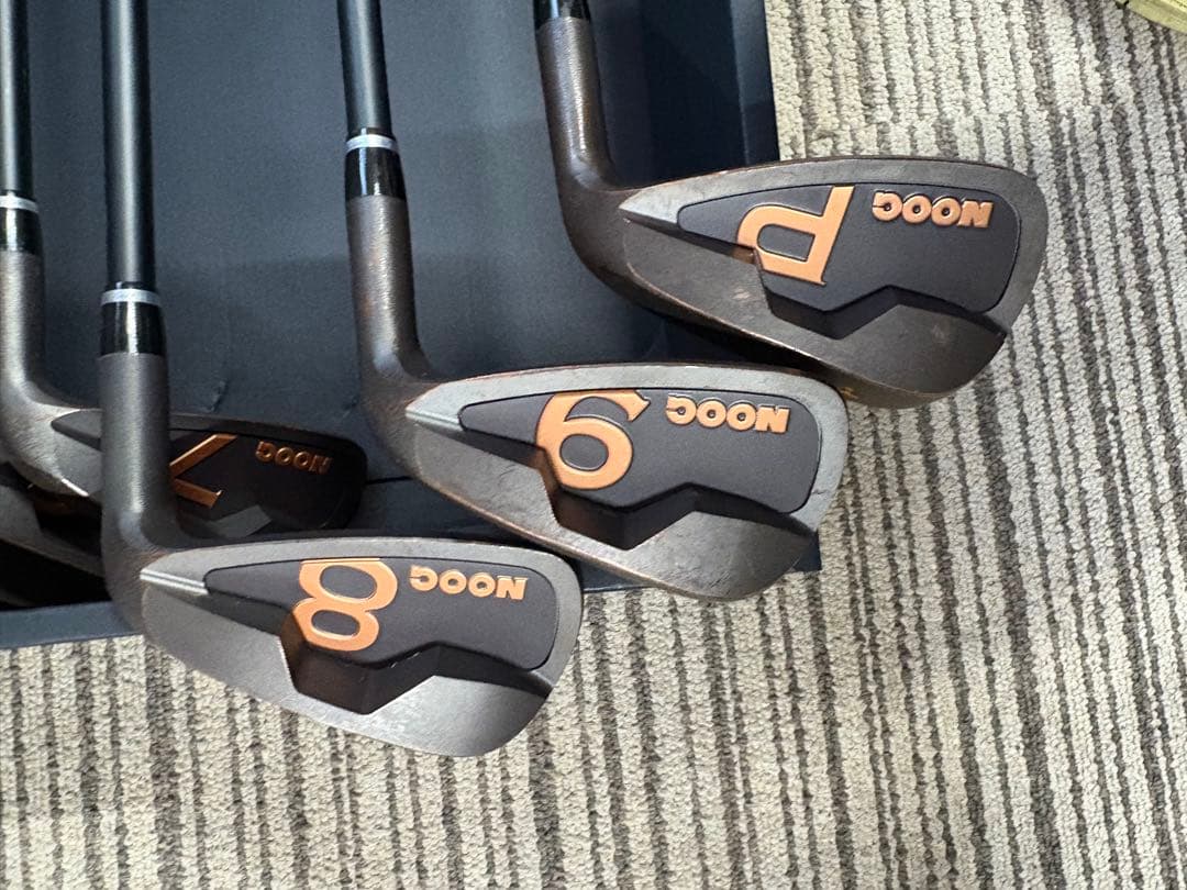 NOOG(ノーグ) ワンレングスアイアンセット美品