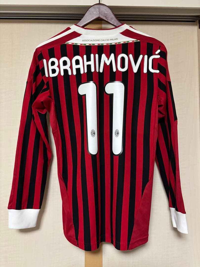 ACミラン 11-12 Ibrahimović 11番 adidas JP M
