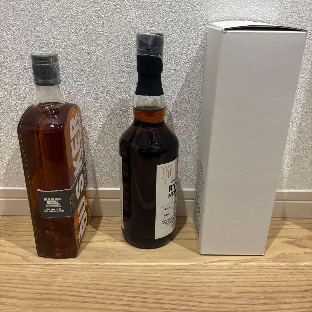 バスカーシングルポットスチル　グレー　旧ボトル　琉歌 2023