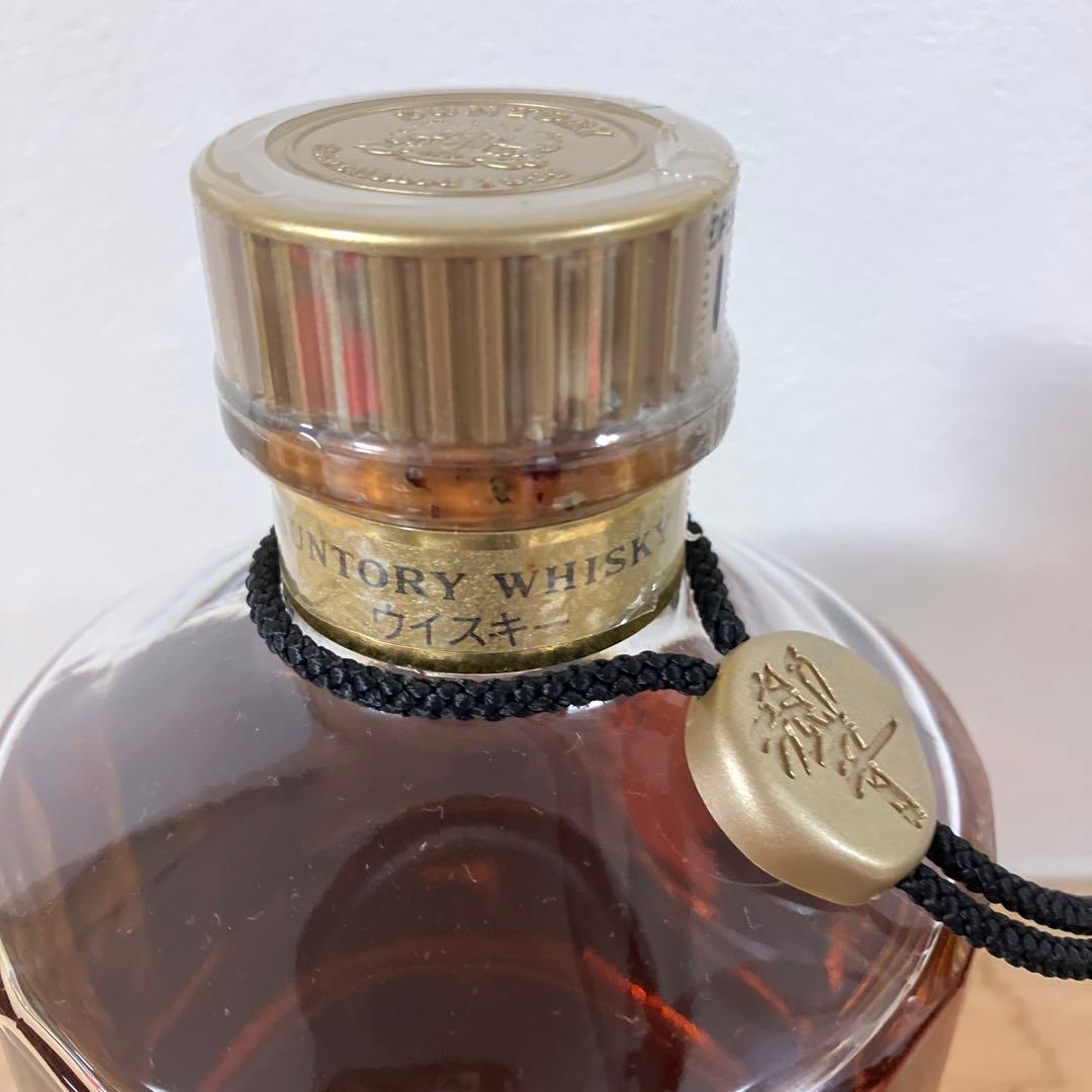 【希少】古酒/未開栓　サントリーウイスキー響　ノンエイジ　金キャップ　裏金ラベル