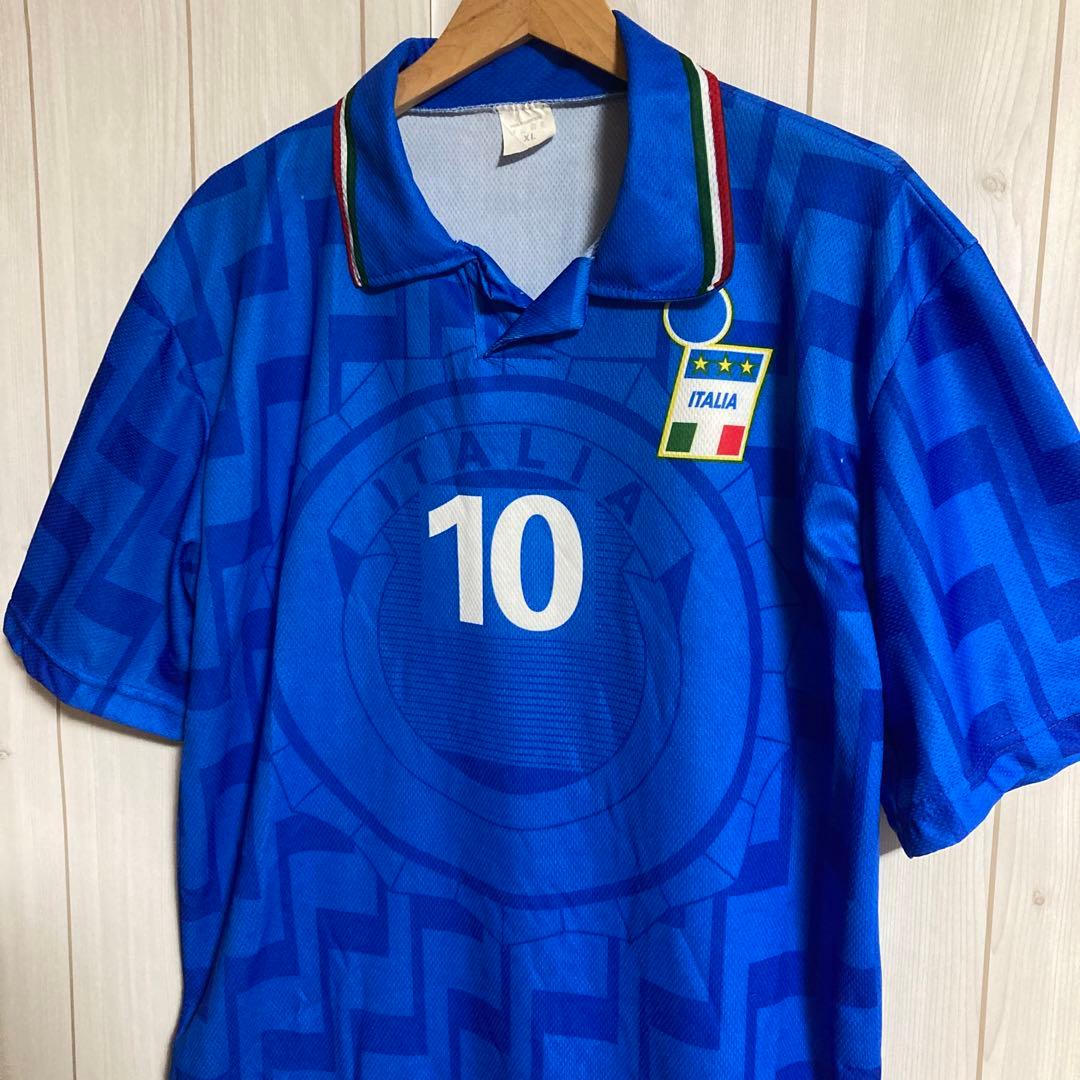 希少90sイタリア代表デルピエロSPモデル10番サッカーゲームシャツユニフォーム