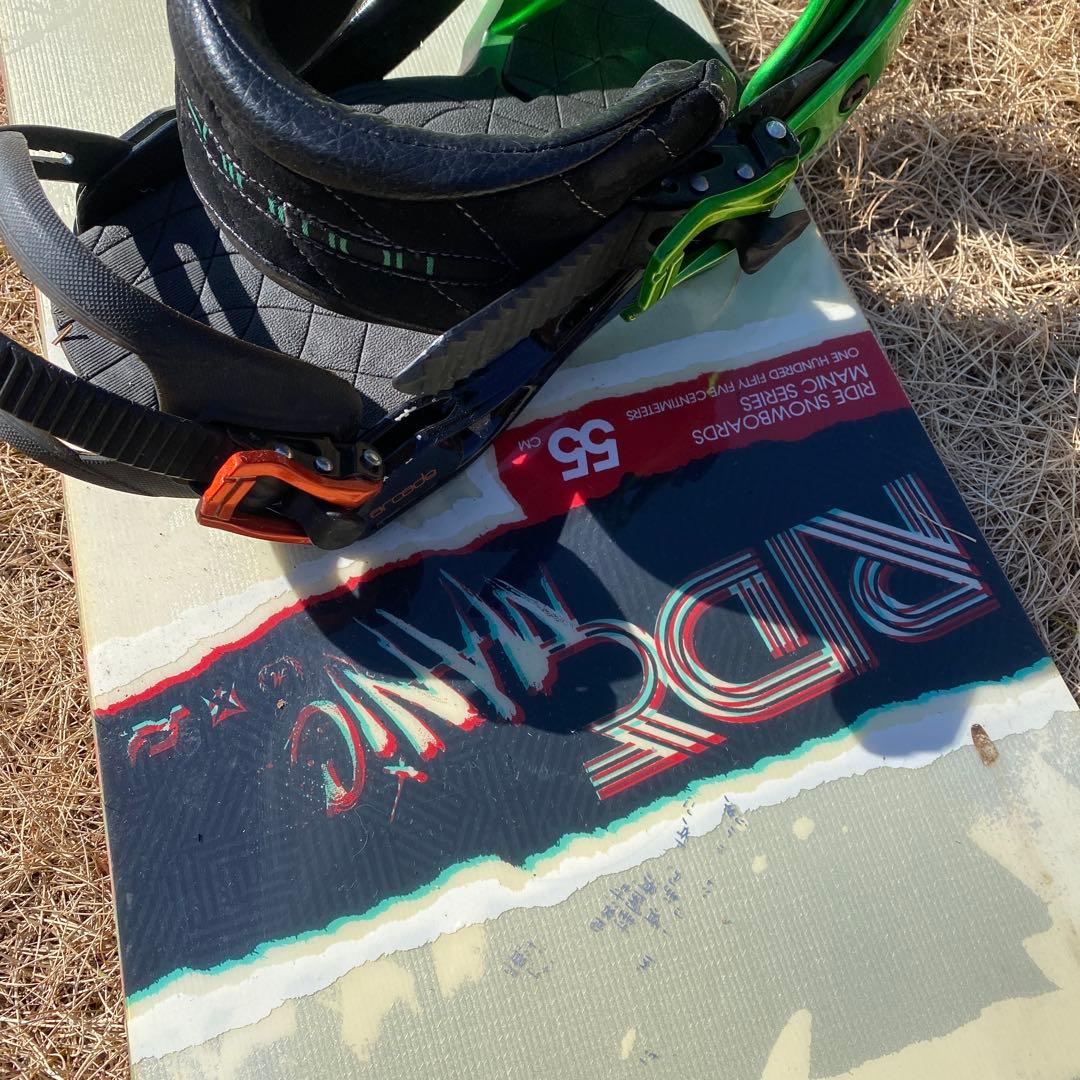 Ride a Banana スノーボード ビンディング付き　155cm