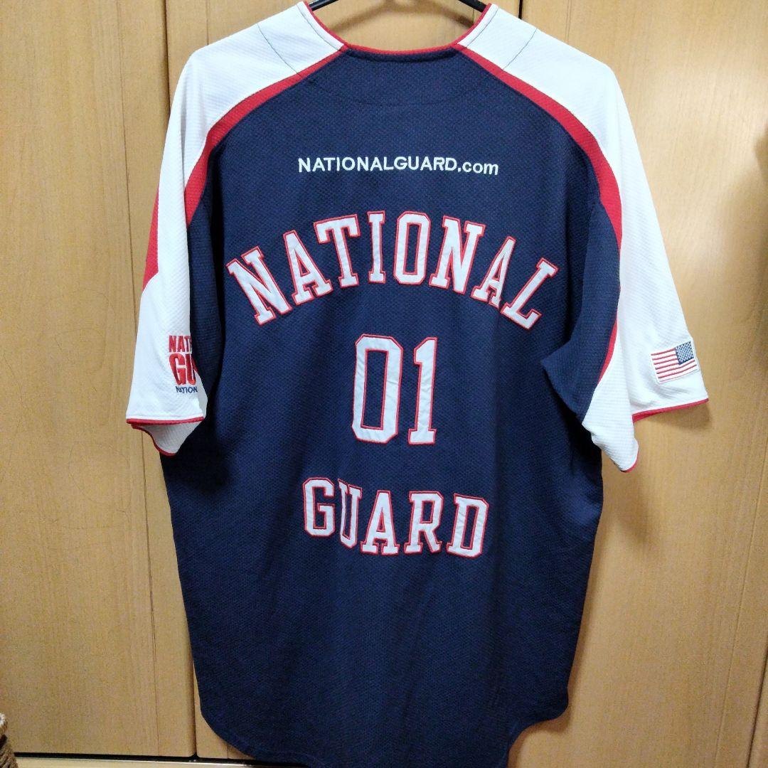 ナショナルガード　ベースボールシャツ　Lサイズ