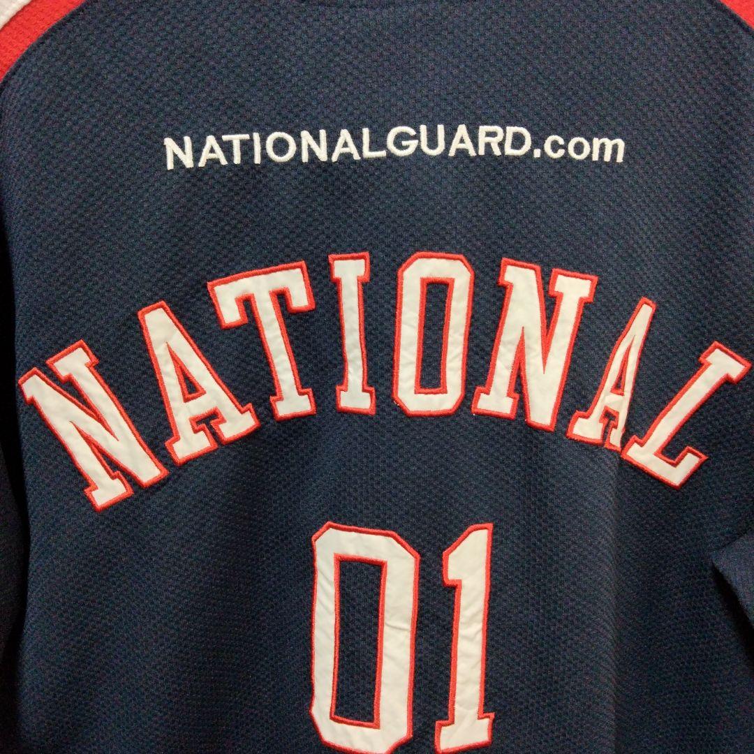 ナショナルガード　ベースボールシャツ　Lサイズ