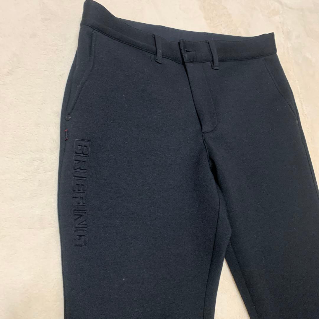 極美品、ブリーフィング、ゴルフパンツ、ブラック、サイズＸＬ