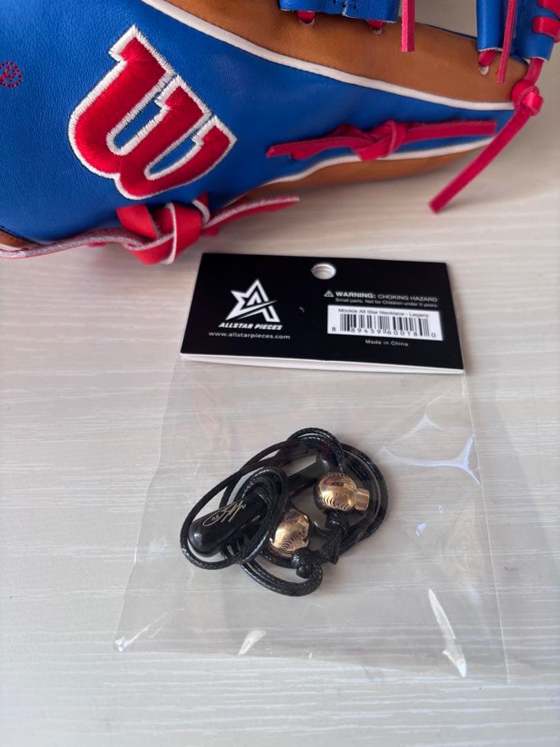 【残一つ】ムーキー•ベッツ　Allstar pieces ネックレス　ブラック