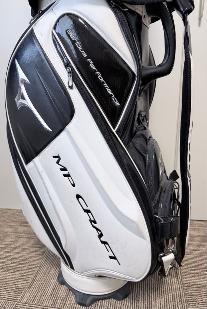 Mizuno MP CRAFT ゴルフバッグ ホワイト