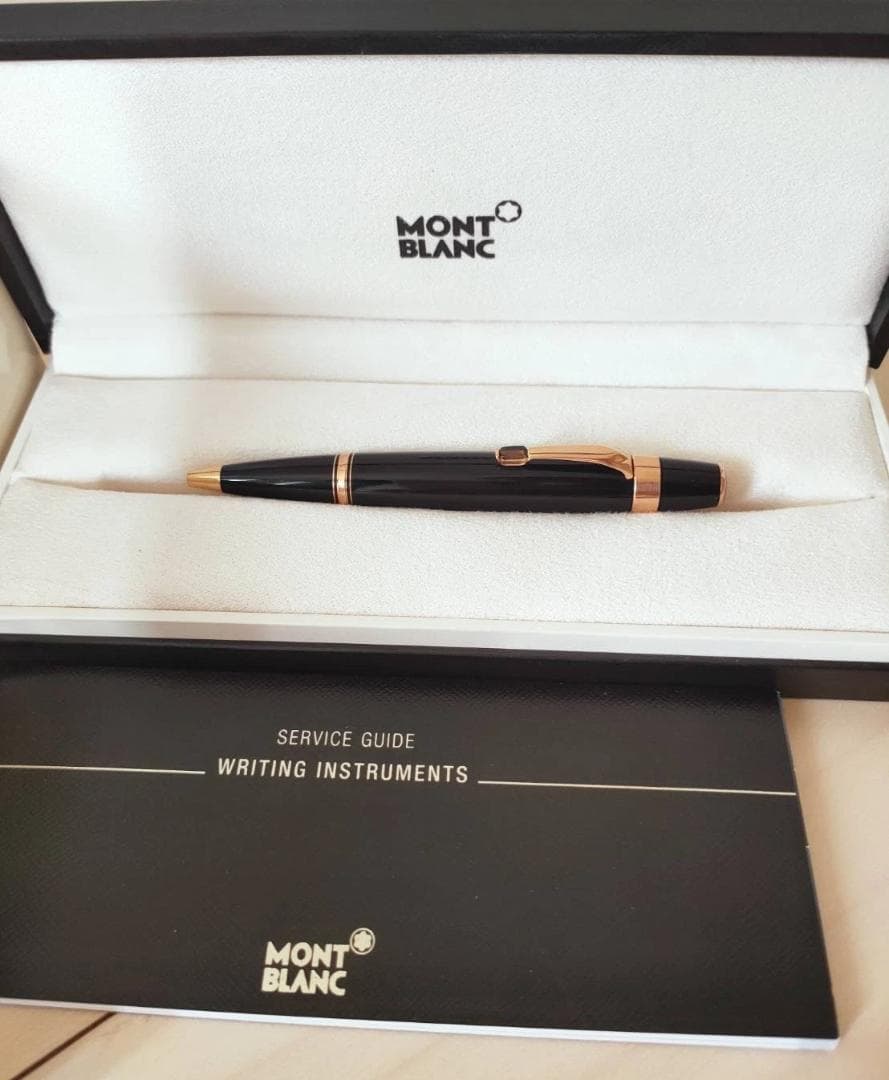モンブラン ボールペン ボエム マロン 箱 説明書
