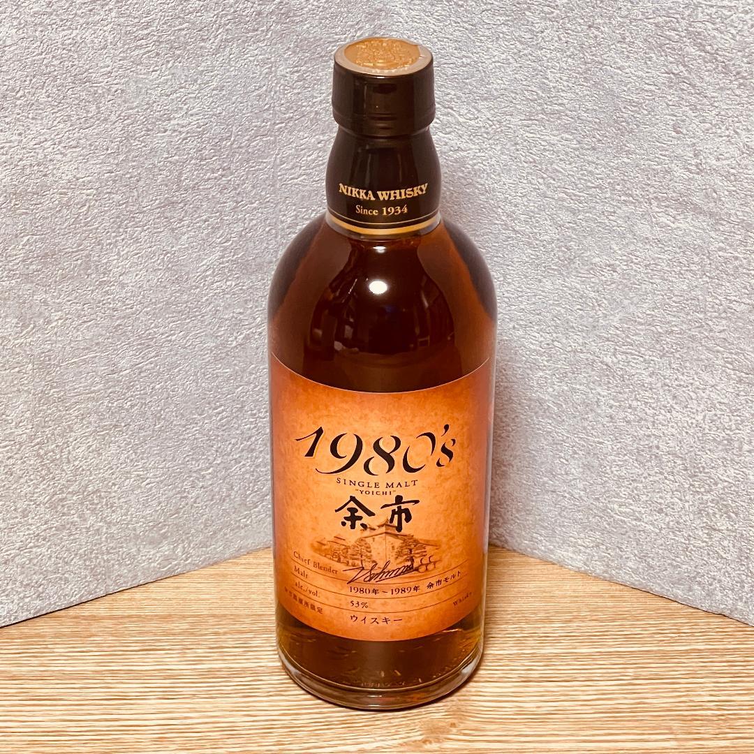 ニッカ シングルモルト 余市 1980’s 蒸溜所限定 500ml 箱付き