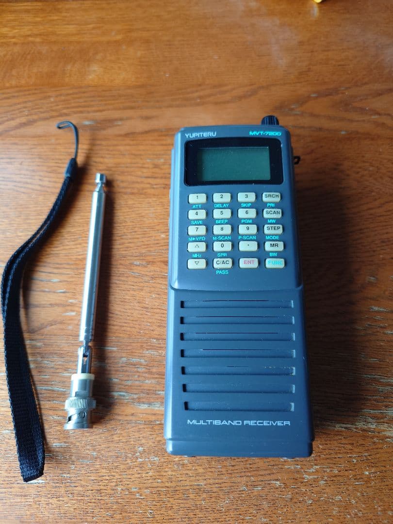 YUPITERU　MVT-7200 受信機 メモリコンデンサ交換済 程度良
