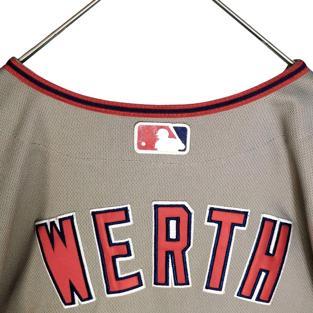 Majestic ワシントン ナショナルズ オーセンティック ベースボールシャツ