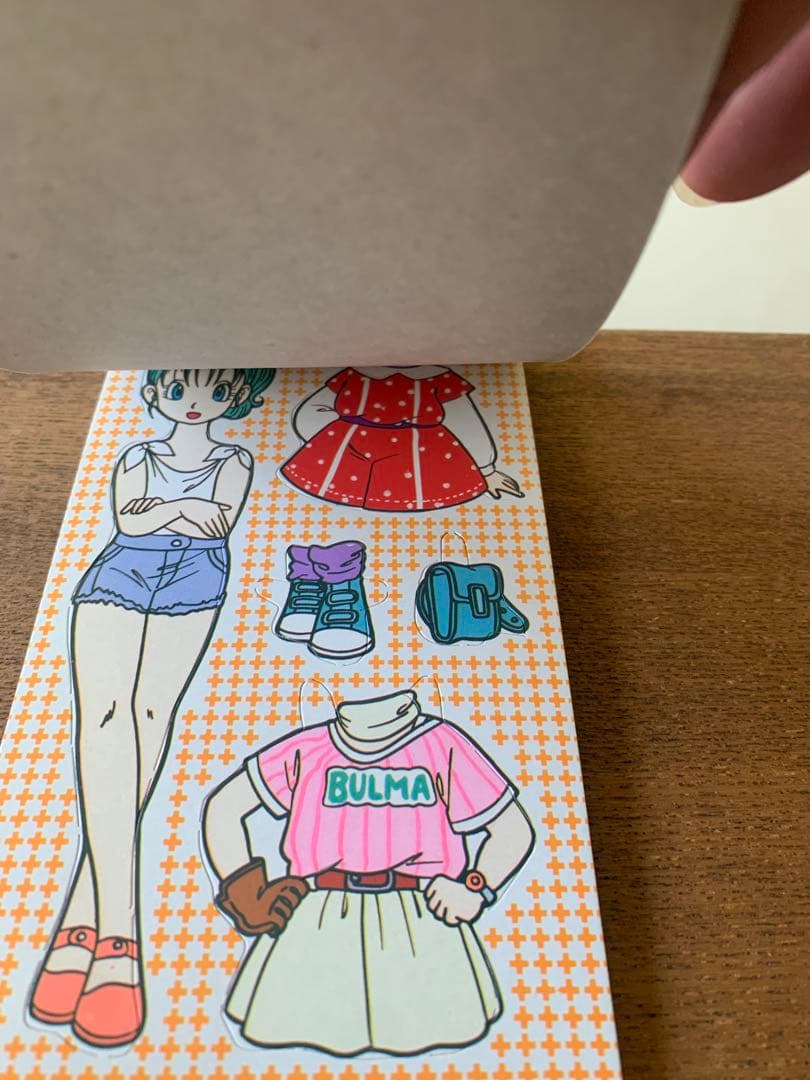 ま*ぃ様 ドラゴンボール　ブルマ　ミニきせかえ②