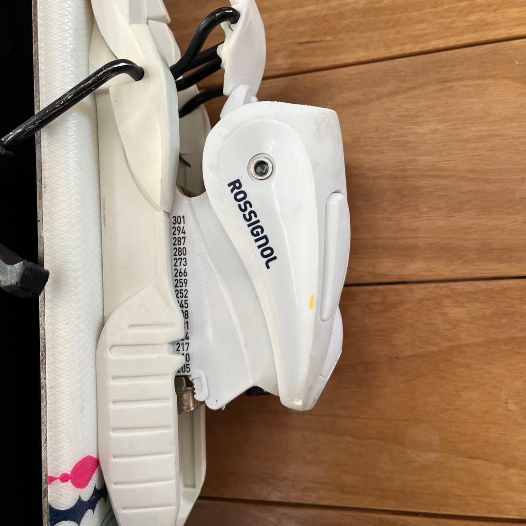 キッズ　ジュニア　子供　ROSSIGNOL スキー板　ビンディング付　116cm