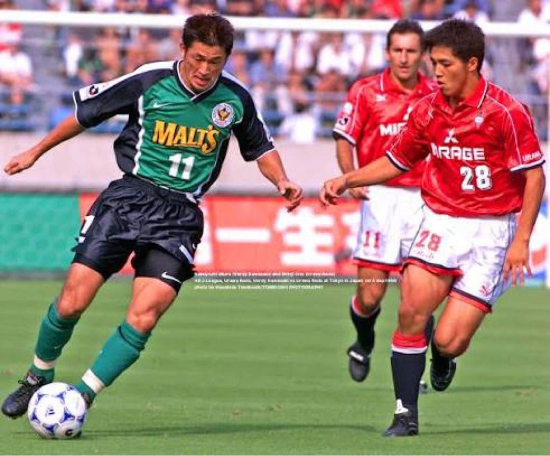 【希少・良品】ヴェルディ川崎ユニフォーム　サイズM 三浦知良