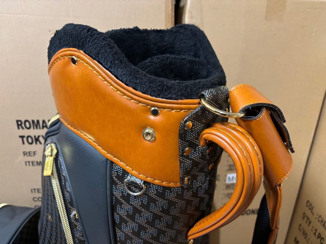 レザレクションResurrection キャディバッグ オリオラ ダークブラック