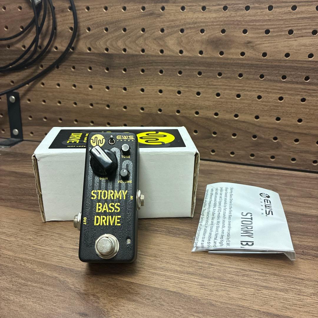E.W.S. STORMY BASS DRIVE ベース用オーバードライブ