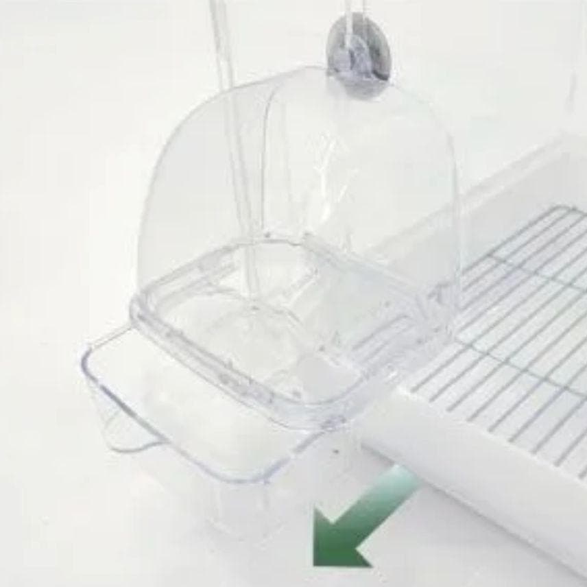 《ラスト１点》 アクリル ケージ 360度 小動物 鳥 モモンガ ドーナツ綱